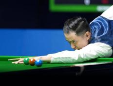 国歌四次响徹(chè)世运赛場(chǎng)，中国台球队为国争光