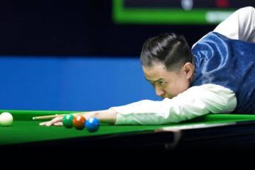 国歌四次响徹(chè)世运赛場(chǎng)，中国台球队为国争光