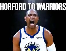 勇士1170万美元签下老将霍福德启航，夕阳红战队阵容初现