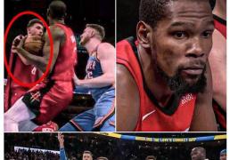 NBA裁判事件揭秘：KD叫暂停无果，火箭遭裁判帮助四次仍负雷霆