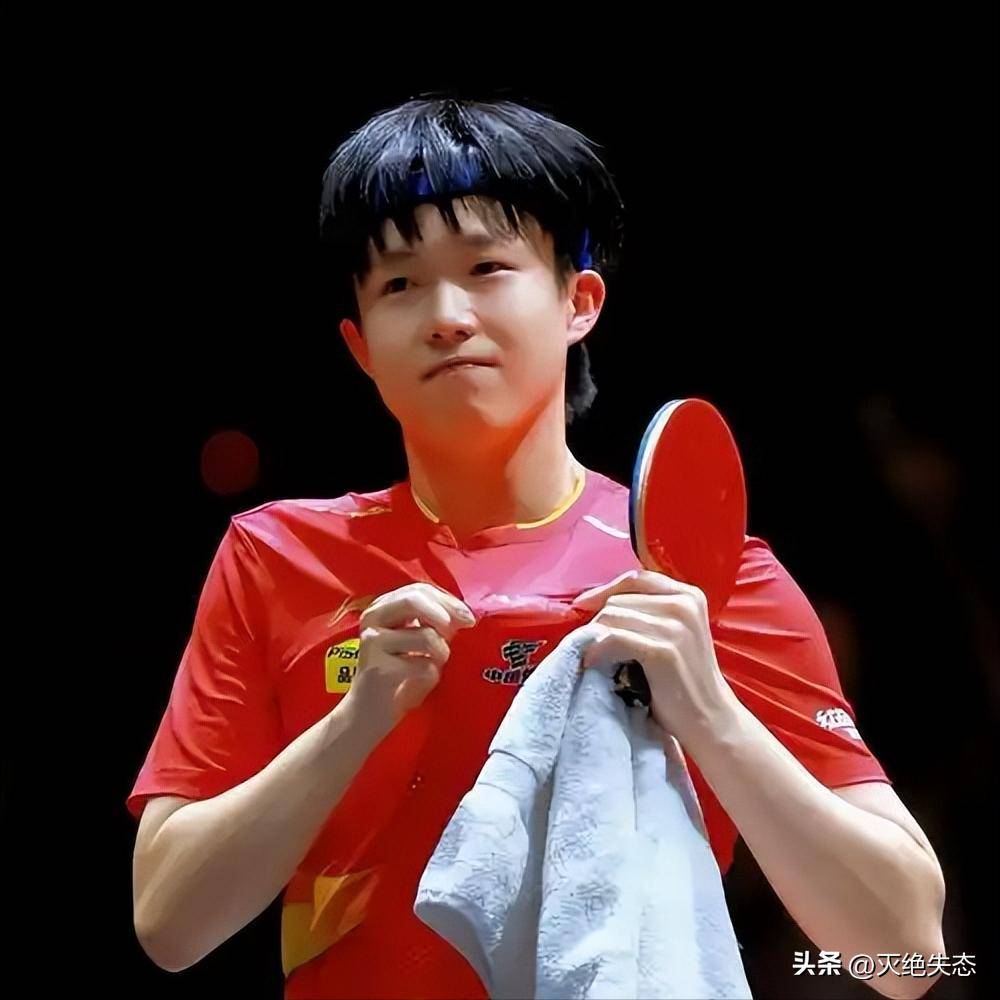 王楚钦赛后采访回应自己的表现